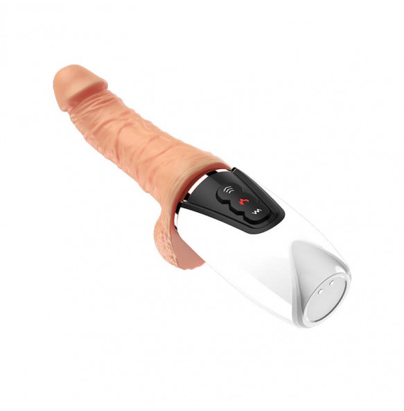 DIBE - King Automatic Sex Machine Sexual Vibrating Heating Thrusting Dildo (L:20cm - D:3.7cm)